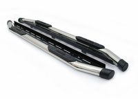 CHROM side sill steps SsangYong Musso