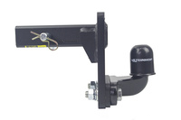 Adaptateur de barre d'attelage 50x50 réglable en hauteur USA