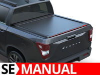 Bâche de toit en aluminium SsangYong Musso 2018- Tessera SE