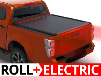 Isuzu D-Max 2021- Tessera Roll+ Elektrisches Aluminium-Kofferraum-Rolltor