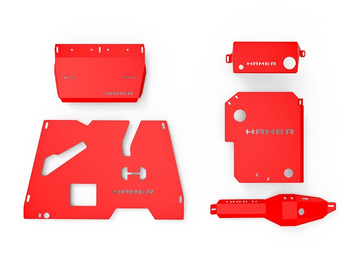 HAMER Kit de protection de bas de caisse Suzuki Jimny JB74 2018-