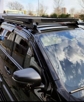 Stogo bagažinės skersiniai Nissan Navara aliuminiai