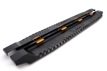 Volkswagen Amarok Sidoövergångssteg stål DAKAR V1