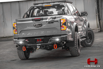 Offroad HAMER Nova Ford Ranger Raptor 2022- bakre stötfångare i stål