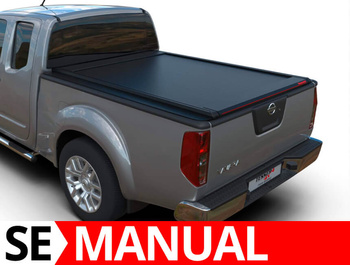 Nissan Navara D40 King Cab Frontier Tessera SE aluminiu compartiment de încărcare rulou orb