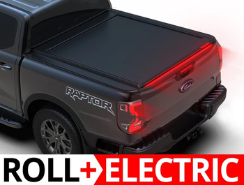 "Ford Ranger Raptor Tessera Roll+" elektrinis aliuminio bagažinės roletas