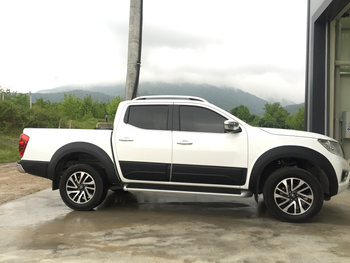 Nissan Navara rozšíření podběhů kol CITY