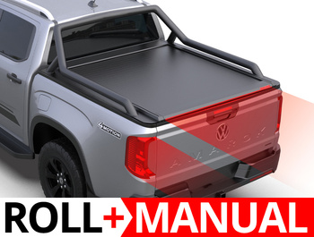 VW Amarok PanAmericana 23- Tessera Roll+ Manuelles Aluminium-Taschenrollo