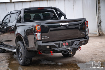 Pare-chocs arrière en acier Offroad HAMER Nova Isuzu D-Max 2020-2024