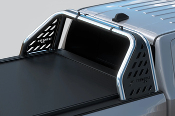 Orurowanie paki czarne Tessera chrom rollbar Dodge RAM 1500
