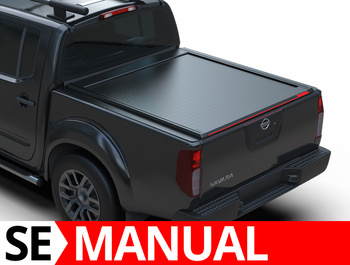 151cm aluminiu pannier roller blind Nissan Navara D40 2005-2015 Tessera SE