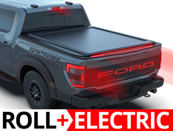 "Ford F-150" 5,5 pėdos "Tessera Roll+" elektrinis aliuminio bagažinės roletas