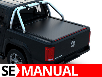 Hliníková roleta Volkswagen Amarok s továrním potrubím Tessera SE
