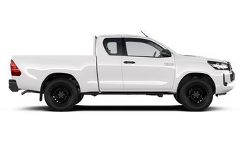 Toyota Hilux DLX Laderaumrollo mit eineinhalbfachem Fahrerhausgrill