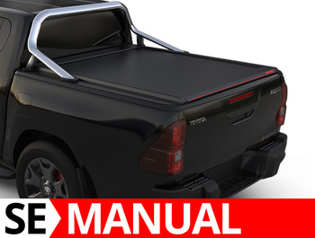 Toyota Hilux 2016- hliníková roleta s továrním potrubím Tessera SE